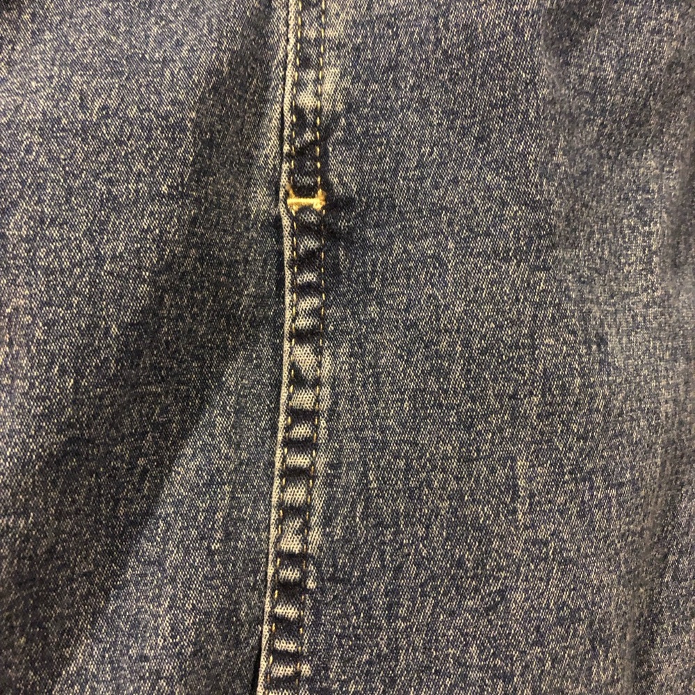 Vintage Y2K Limited Too Denim Button-Down Dress/Jacket - Picture 8 of 9